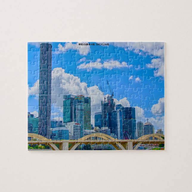 Brisbane Skyline Jigsaw Puzzle (Horizontal)