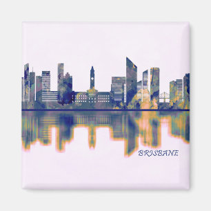 Brisbane Skyline Magnet