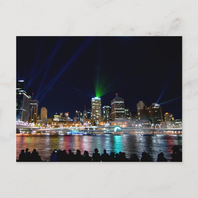 Brisbane skyline postcard (Front)