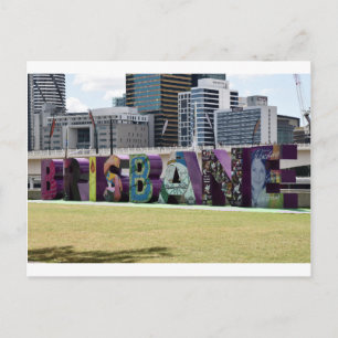BRISBANE SOUTHBANK QUEENSLAND AUSTRALIA POSTCARD