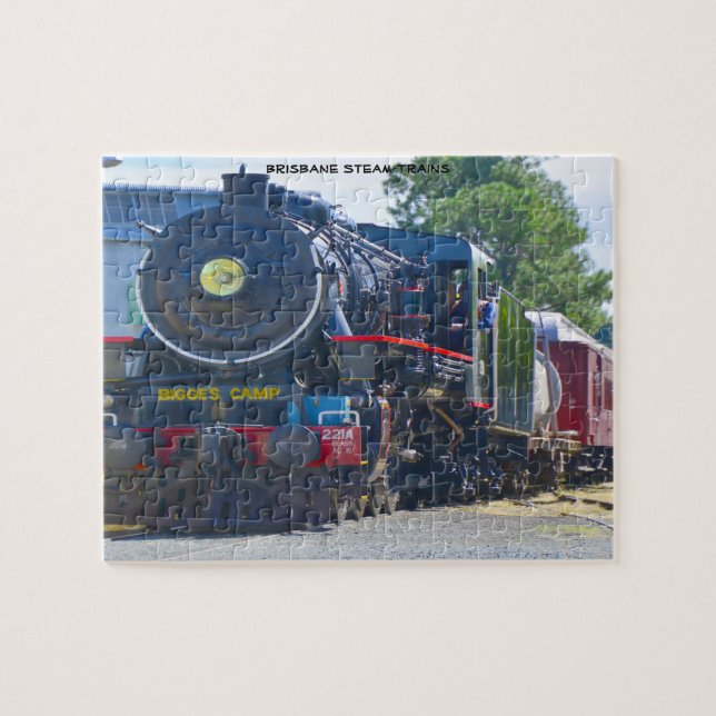 Brisbane Steam Trains Jigsaw Puzzle (Horizontal)