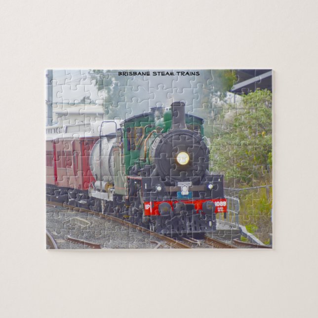 Brisbane Steam Trains Jigsaw Puzzle (Horizontal)