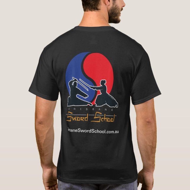 Brisbane Sword School Large T-Shirt (Back)