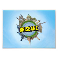 Brisbane tiny little planet landmark architecture