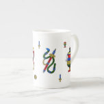 Briscola Aces - Italian Card Design Bone China Mug<br><div class="desc">There are two Italian loves that will never die: A good cup of coffee,  and a game of Briscola. This is the perfect present for the person who loves both. Share a cup with your nonno or nonna alongside a friendly (and competitive) game of cards.</div>