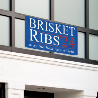 Brisket and Ribs 2024  "May the Best Meat Win" Banner