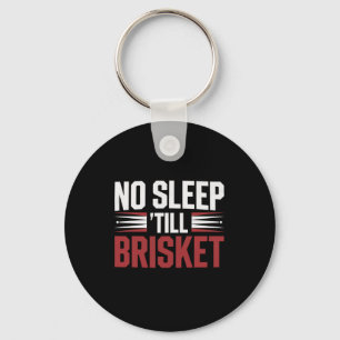 Brisket Bbq Smoker No Sleep Till Brisket Funny Gif Key Ring