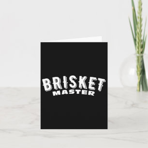 Brisket Master Smoked Meat Bbq Texas Brisket Card