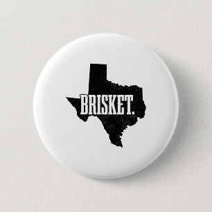 Brisket Texas Bbq State Map Pride Byrbecue Grill G 6 Cm Round Badge