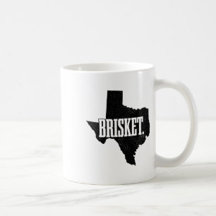 Brisket Texas Bbq State Map Pride Byrbecue Grill G Coffee Mug