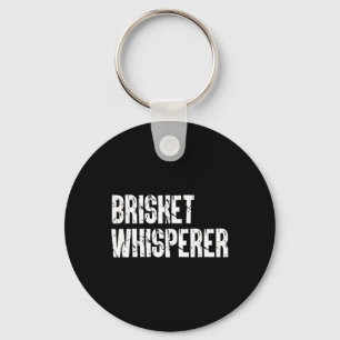 Brisket Whisperer Funny Bbq Byrbecue Grill Grillin Key Ring