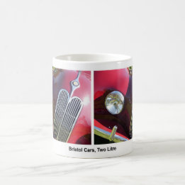 Bristol, 2 Litre, Vintage Car. Coffee Mug