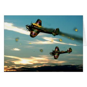 Bristol Blenheim Blank Card