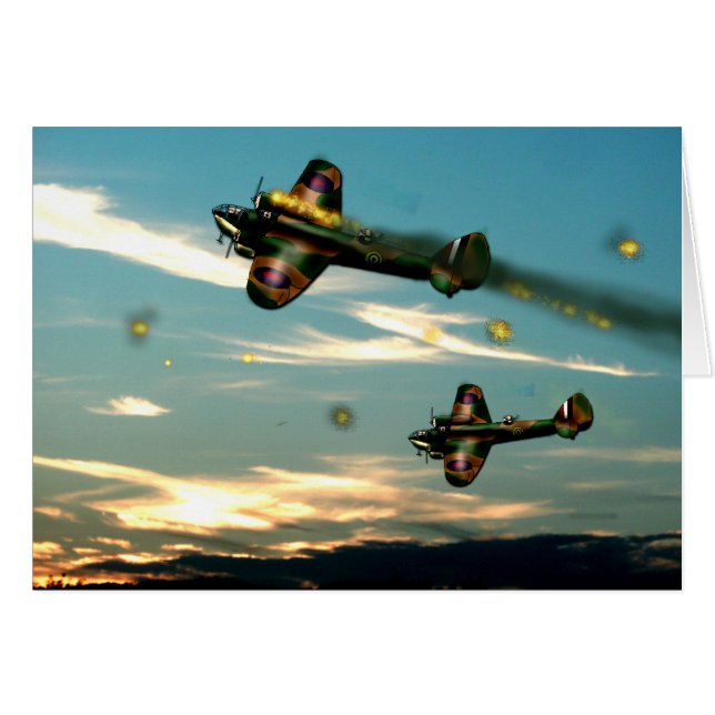 Bristol Blenheim Blank Card (Front Horizontal)