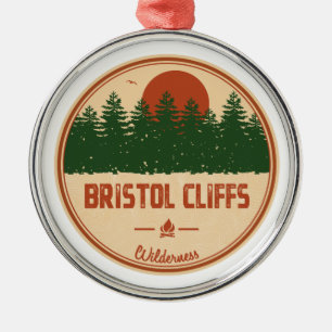 Bristol Cliffs Wilderness Vermont Metal Ornament