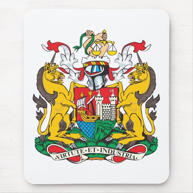 Bristol Coat of Arms Mouse Pad (Front)