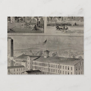 Bristol Connecticut Illustration Postcard