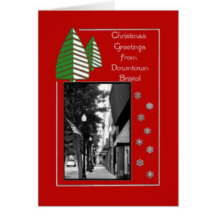 Bristol Downtown Holiday card