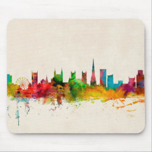 Bristol England Skyline Mouse Pad