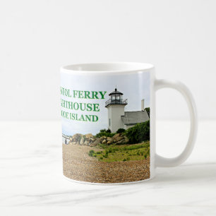 Bristol Ferry Lighthouse, Rhode Island Mug