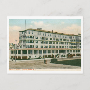 Bristol Hotel, Asbury Park, NJ Vintage Postcard