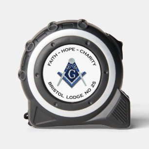 Bristol No 25 Masonic Tape Measure 1