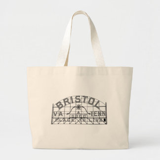 Bristol Slogan Sign Large Tote Bag