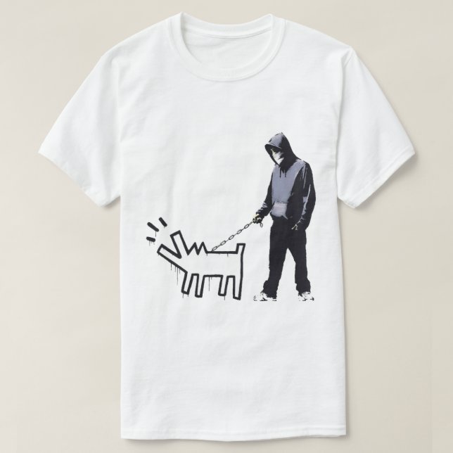 Bristol Uk Art Banksy   T-Shirt (Design Front)