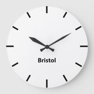 Bristol United Kingdom Time Wall Clock