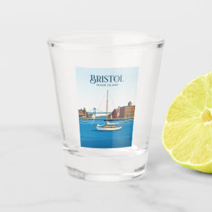 Bristol USA Shot Glass