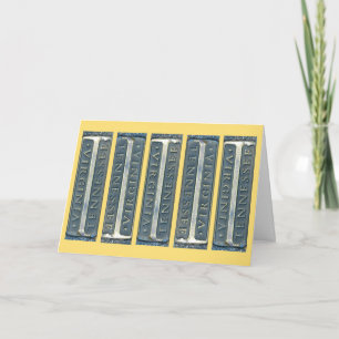 Bristol Virginia Tennessee Marker Card