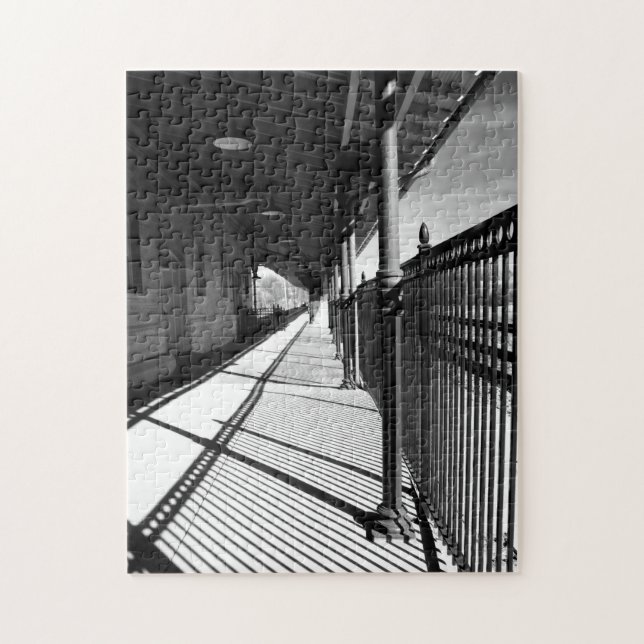 Bristol Virginia Train Station Platformpuzzle Jigsaw Puzzle (Vertical)