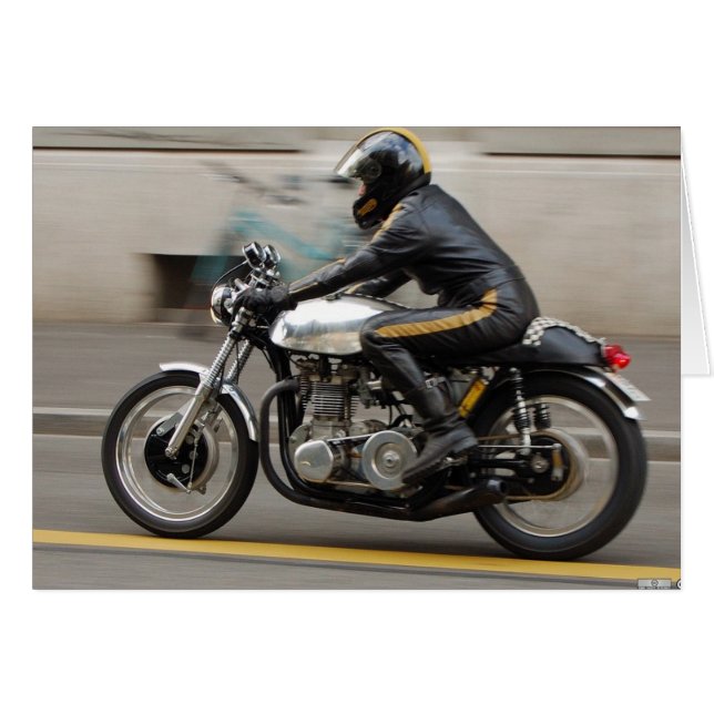 Brit-Bike Card (Front Horizontal)