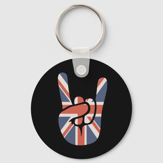 Brit Rock Hand Key Ring (Front)