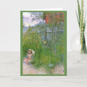 Brita in Flowerbed Card