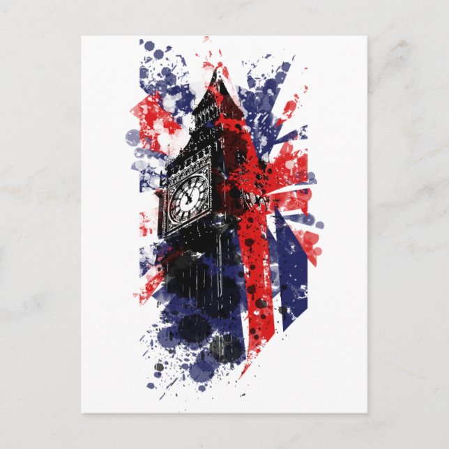 Britain Big Ben Postcard (Front)