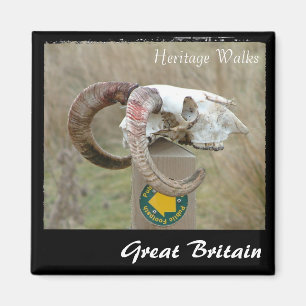 Britain, National Walks, Ram (Magnet) Magnet