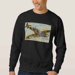 Britain s New Spitfire Mechanical Artwork Sweatshirt