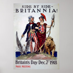 Britains Day Vintage Poster