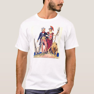 Britannia and Uncle Sam T-Shirt