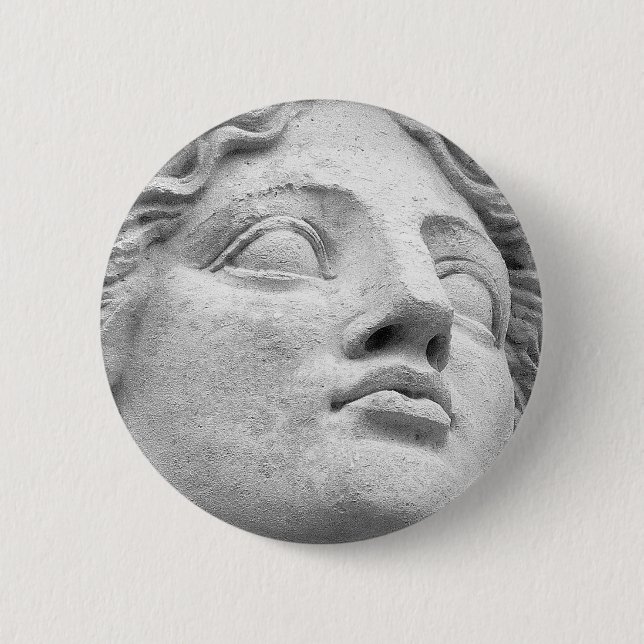 Britannia B&W 6 Cm Round Badge (Front)