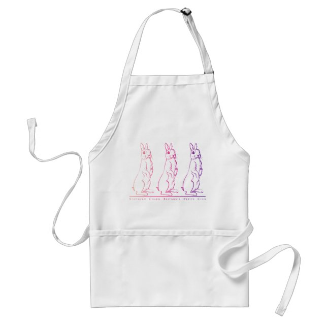 Britannia Petite Pink/Purple Apron (Front)