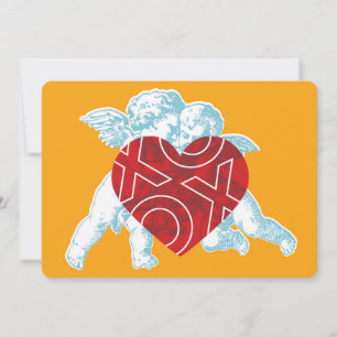 Brite Cupid XOXO Valentine Card. Announcement