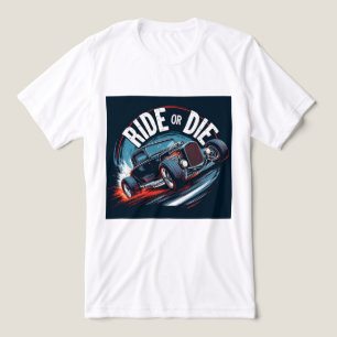 Brite-T Classic Car Ride or Die 0019644 Tri-Blend Shirt