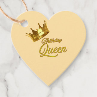 Brithday gift candel favour tags