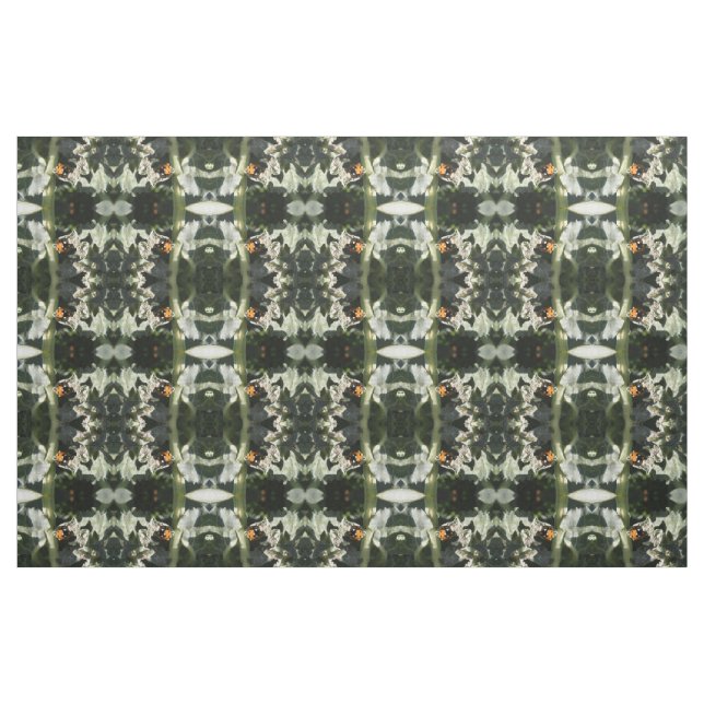 British 7 Spot Ladybug Patterned Animal Fabric (Fat Quarter)