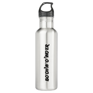 British Accent bo’oh’o’wo’er Water  Bottle