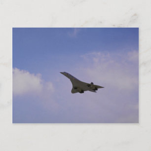 British Aerospace/Aerospatiale Concorde in flight, Postcard