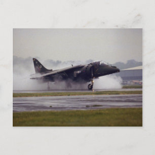 British Aerospace Harrier GR-7 from Wittering, Ess Postcard