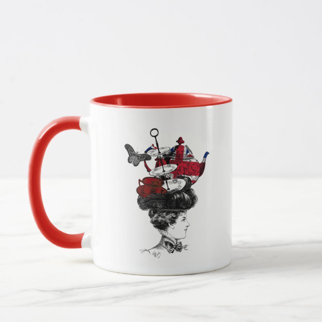 British Afternoon Tea Hat Mug (Left)